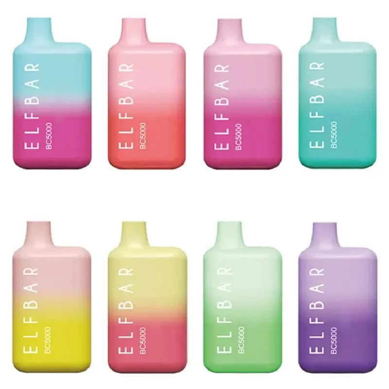 elfbar bc 5000 puffs electroic cigarette disposable vape 1