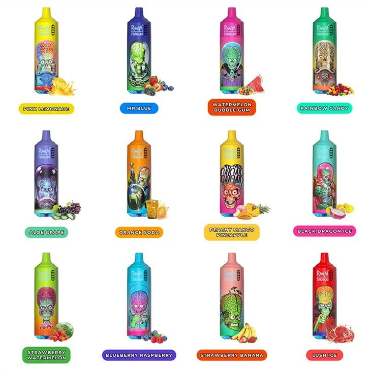 9000 Puffs Randm Tornado Vape Sekali Pakai