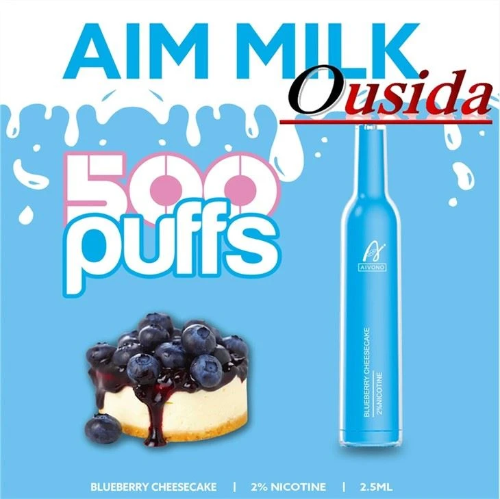 Aim Milk 500 Puffs Rokok Elektronik Disposable Vape