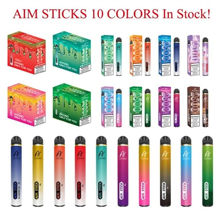 AiM Stick 2500 Puff Rokok Elektronik Sekali Pakai Vape