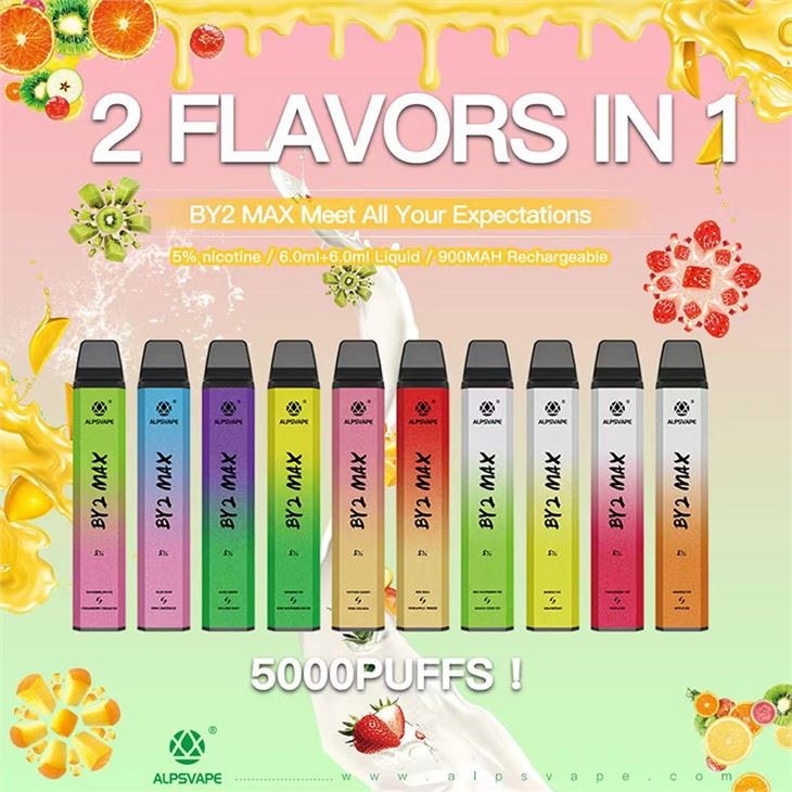 ALPSVAPE BY2 MAX 5000 Vape Sekali Pakai Rokok Elektronik