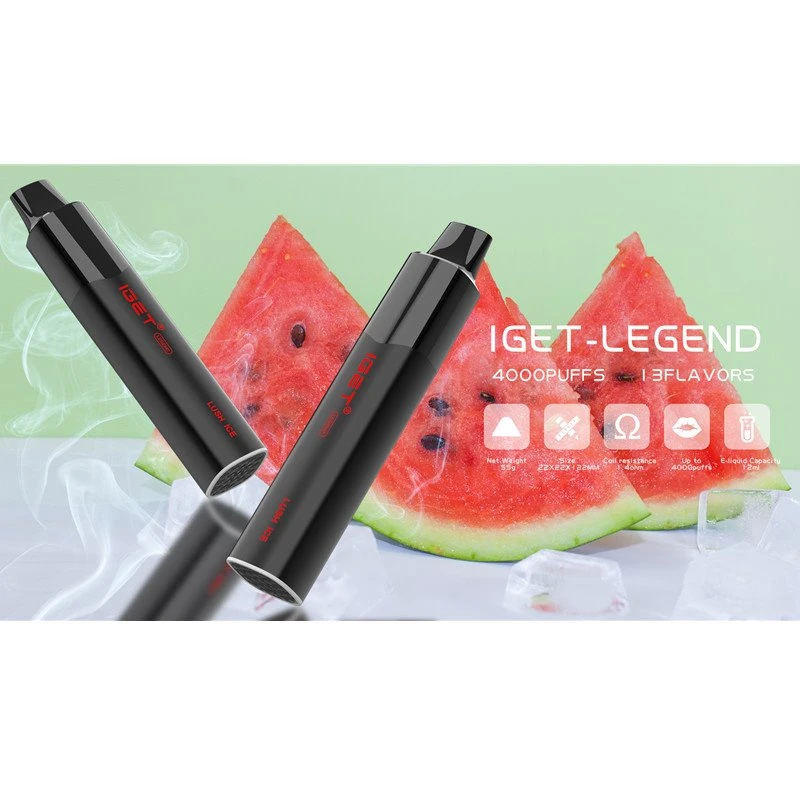 Iget Legend 4000 Puff Pod Sekali Pakai