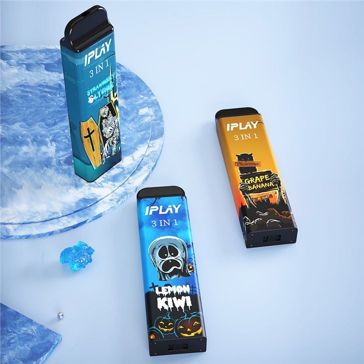 IPLAY 3 DALAM 1 3000 Puff Pod Vape Sekali Pakai