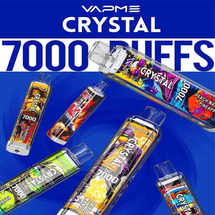 VAPME CRYSTAL 7000 PUFF