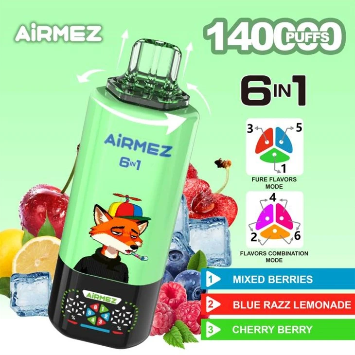 Airmez 6 inci1 140K Puff