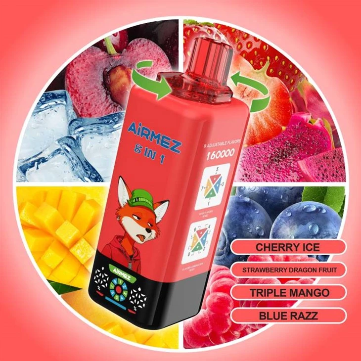 Airmez Fox 160K Puff 8 IN 1