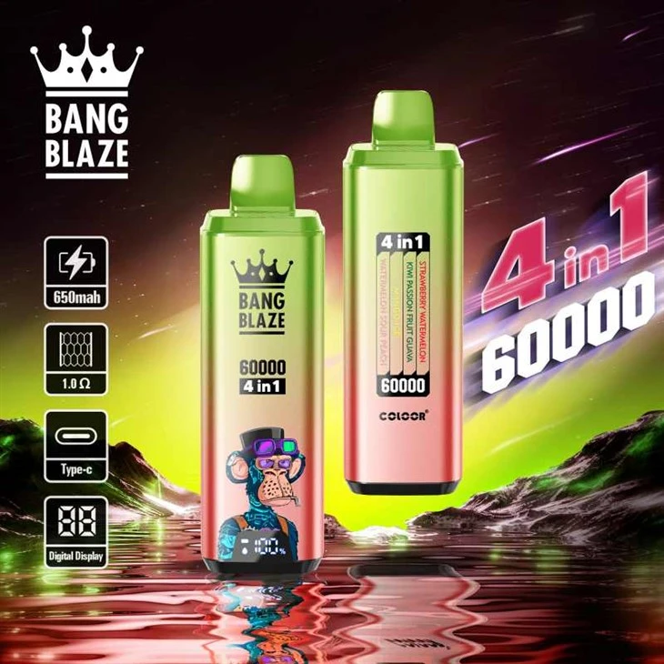 Bang Blaze 60000 Puffs 4 in 1 Flavour Vape