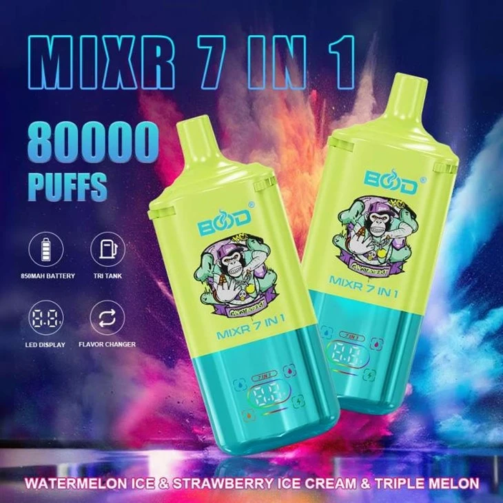 Watermelon-ice&-Strawberry-ice-cream&-Triple-melon-_BOOD MIXR 7 IN 1 80000