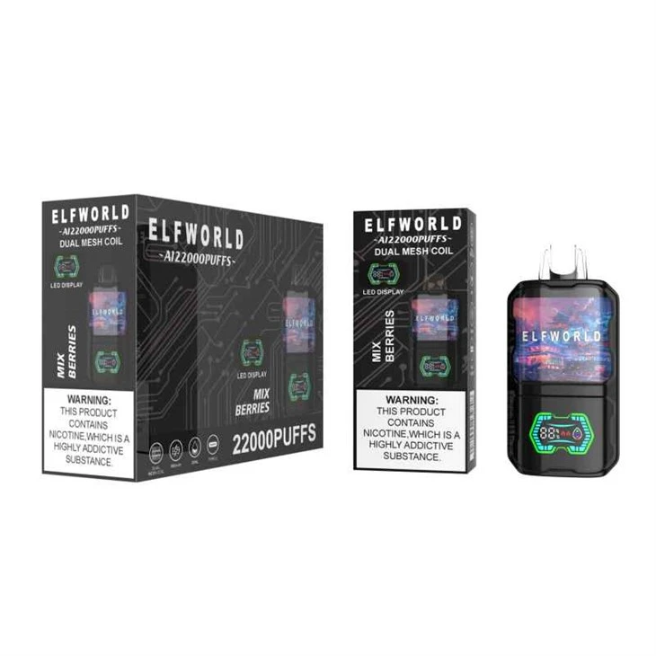 LED VAPE ELFWORLD AI22000