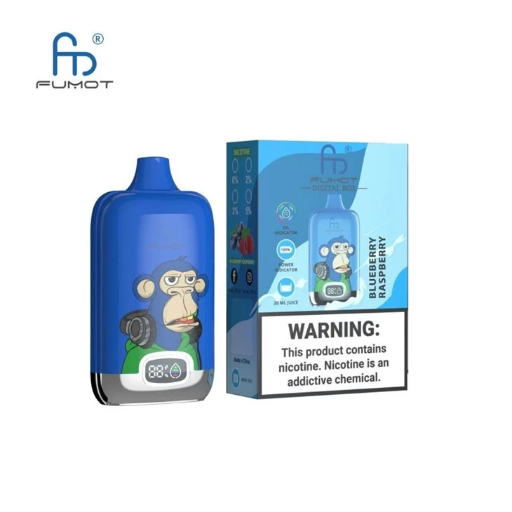 Fumot RandM Digital Box 12000 Puff Vape Sekali Pakai
