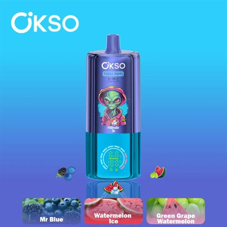 OKSO 70K 3IN1 PUFF VAPE