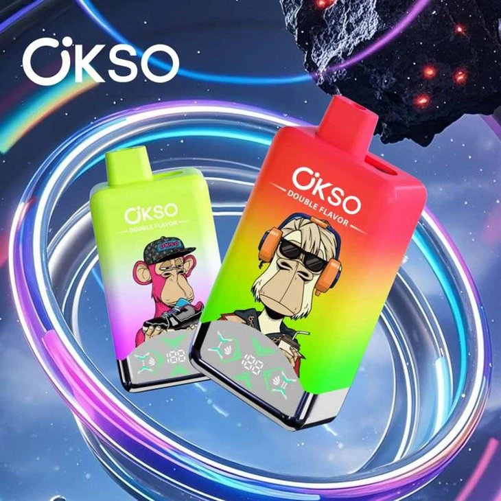 OKSO Double Flavour 60000 2 dalam 1