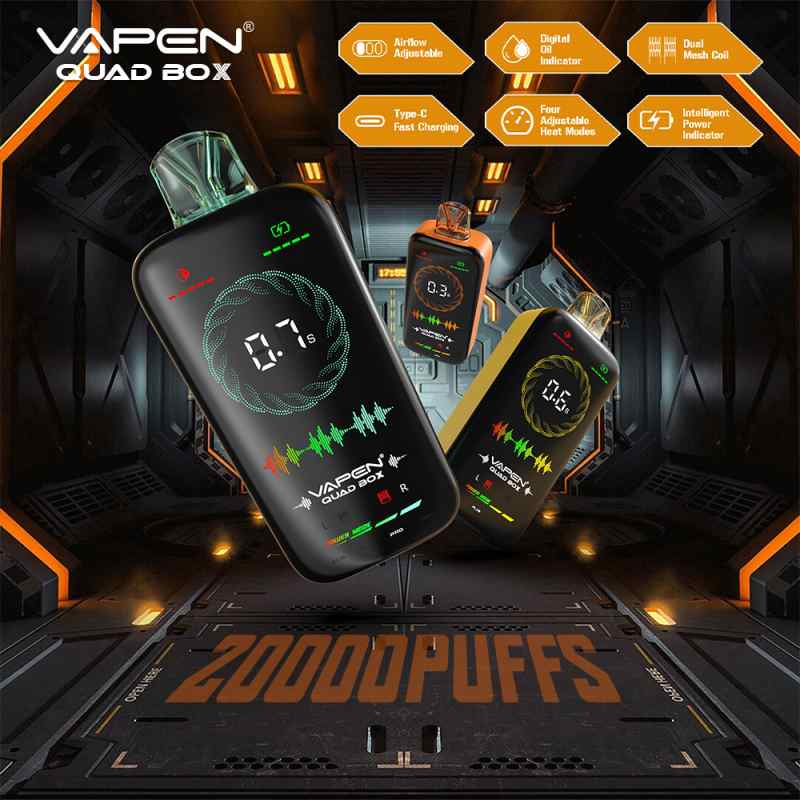 VAPEN QUAD BOX 20000 18 VAPEN QUAD BOX 20000 18