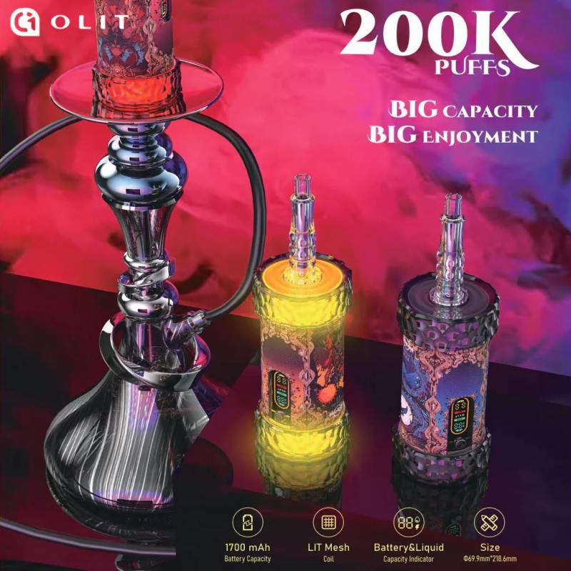 OLIT-HOOKALITMega-200KHookalit Mega 200K OLIT-HOOKALITMega-200KHookalit Mega 200K