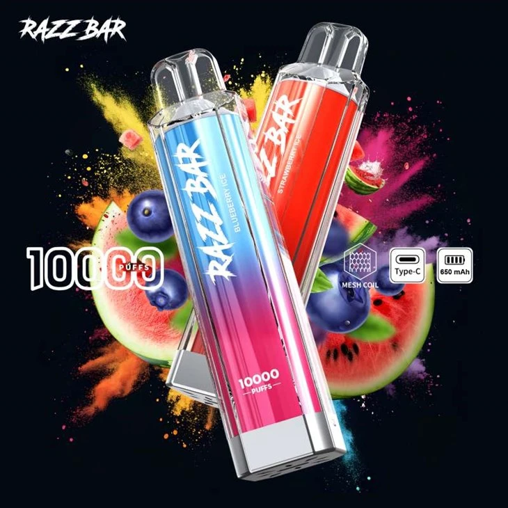 Razz Bar Crystal 1 0 000 puff 0% nic