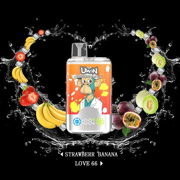 Uwin Crystal Twins 40000 Puffs Dual Flavours