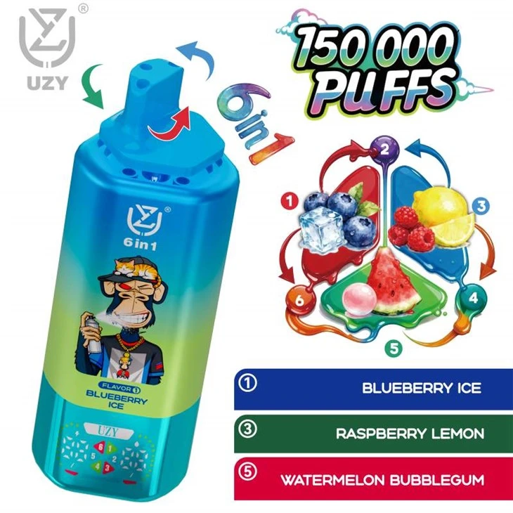 UZY 6 di 1 150000 Puff Vape