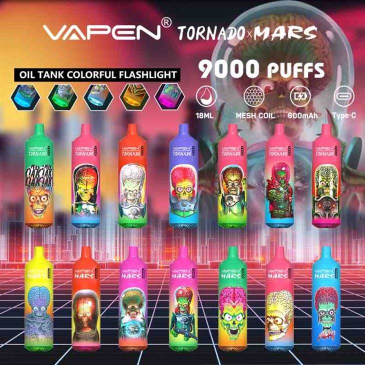 VAPEN TORNADO MARS 9000 Puff