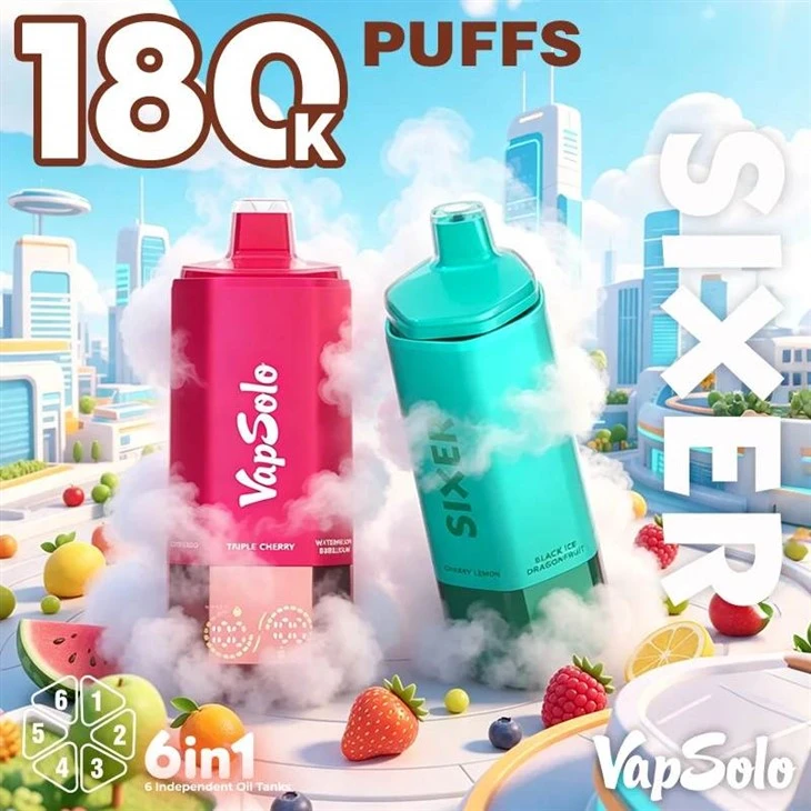 Vapsolo Sixer 180K Puff