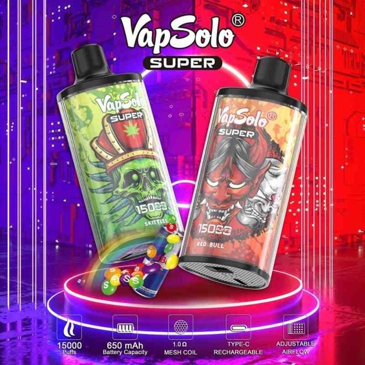 Vapsolo super 15000 puffs