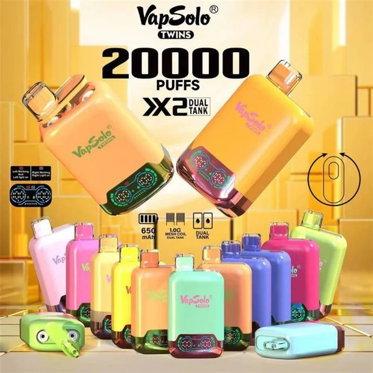 VapSolo Twins 20K Puff Vape