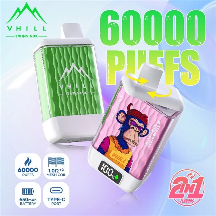 Vhill Kembar 60000 Puff